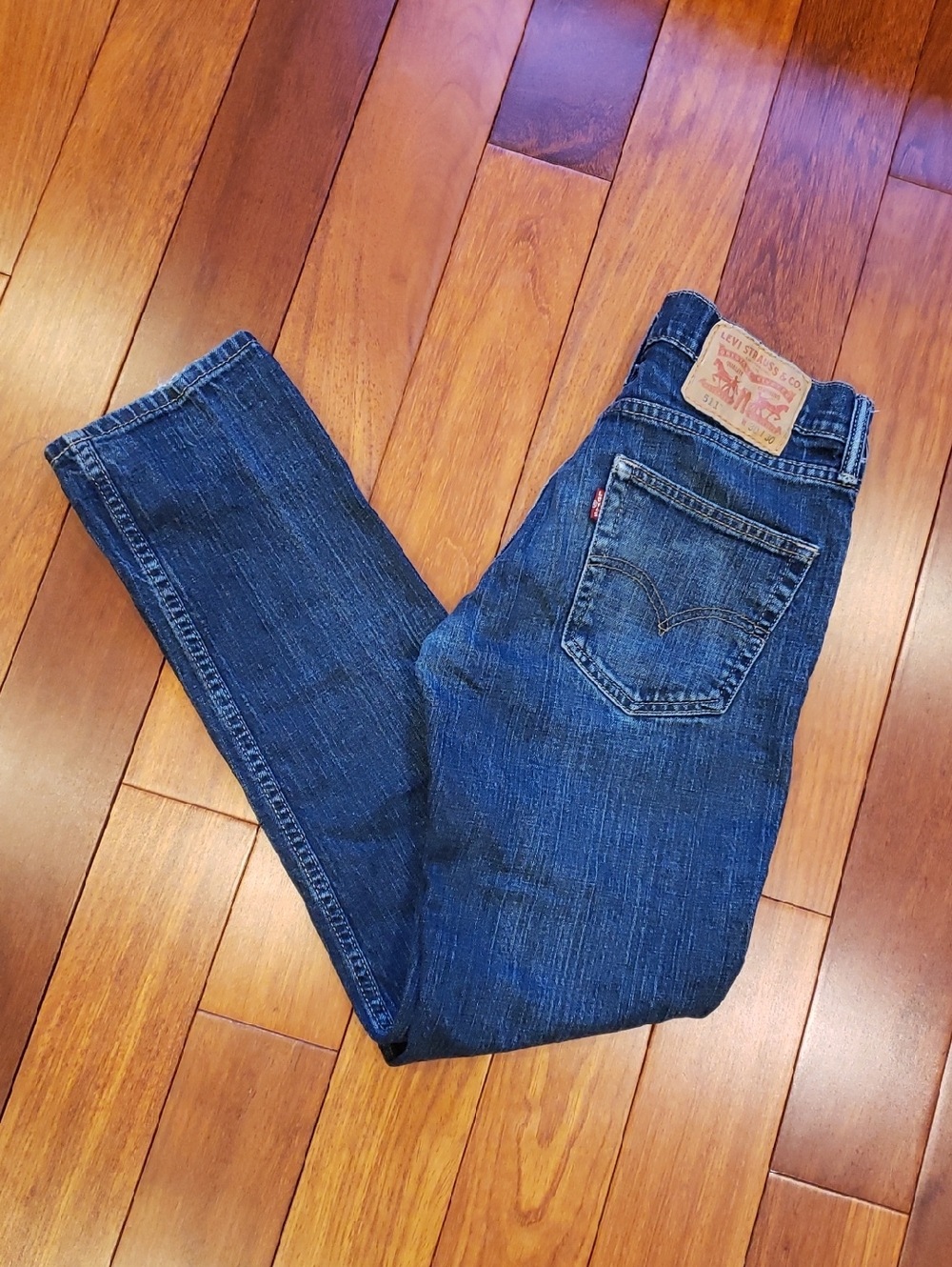30 x 30 Levi's 511 Men's denim blue jeans